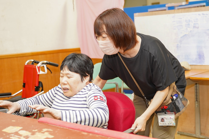 功刀 安希 仕事へのとりくみ